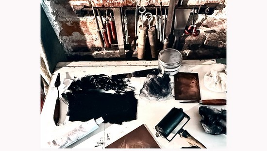 Finisajul expoziției „Mezzotinta” și workshop de gravură la Muzeul Național de Artă Timișoara