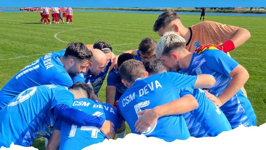 Amical de gală pentru liderul Ligii 4 Hunedoara