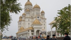 Slujba de sfințire a picturii Catedralei Naționale, oficiată de doi patriarhi | VIDEO Slujba de sfințire a picturii Catedralei Naționale, oficiată de doi patriarhi | VIDEO