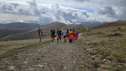 Ştafeta Veteranilor “Invictus” a ajuns în Pasul Vâlcan