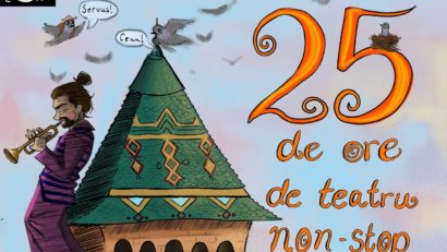 Maraton de 25 de ore de teatru, în weekend, la Timișoara