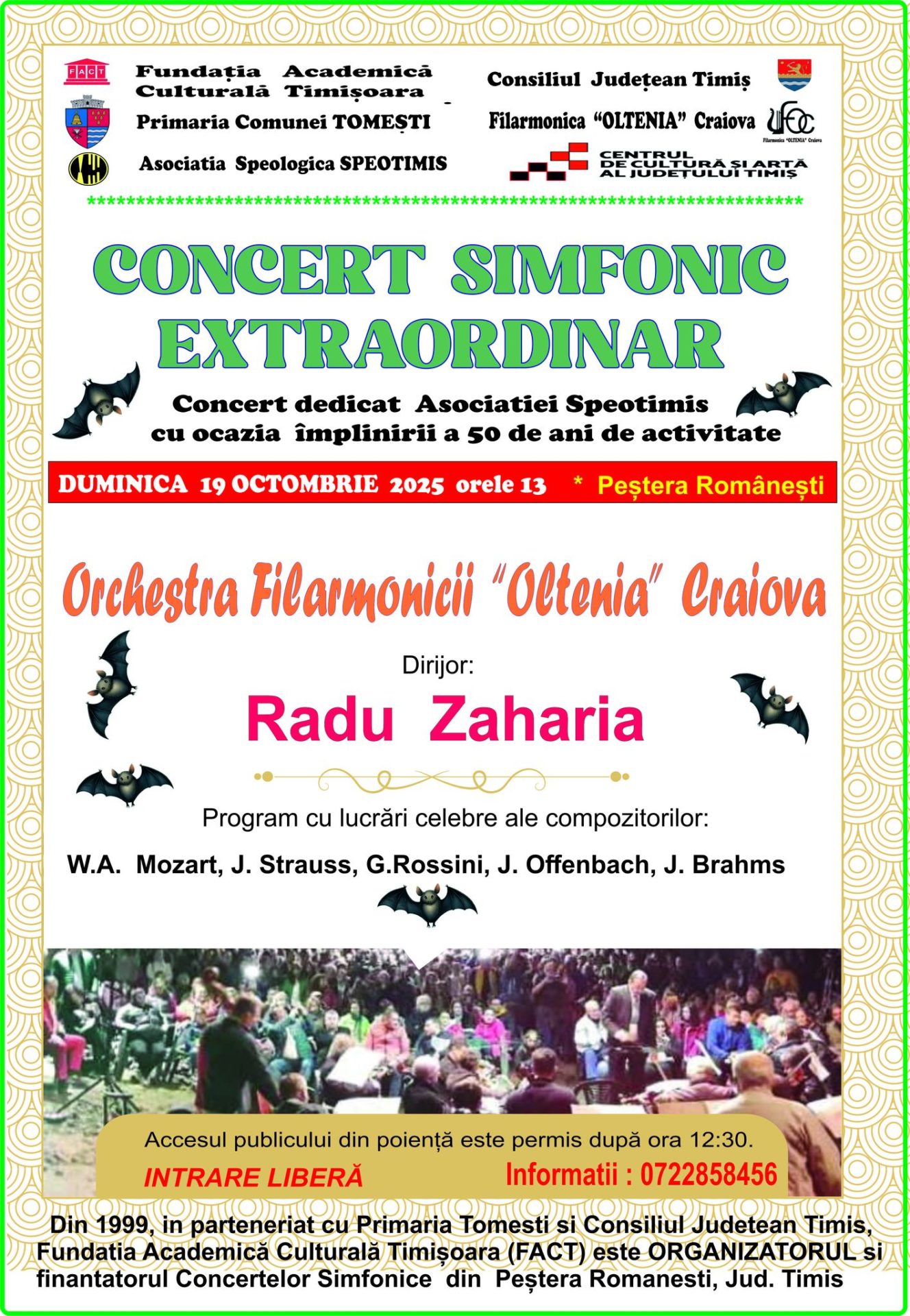concert pestera romanesti