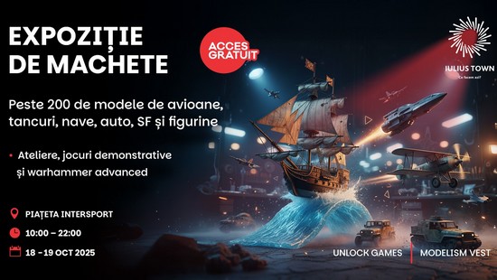 Expoziție de machete la Iulius Town Timișoara