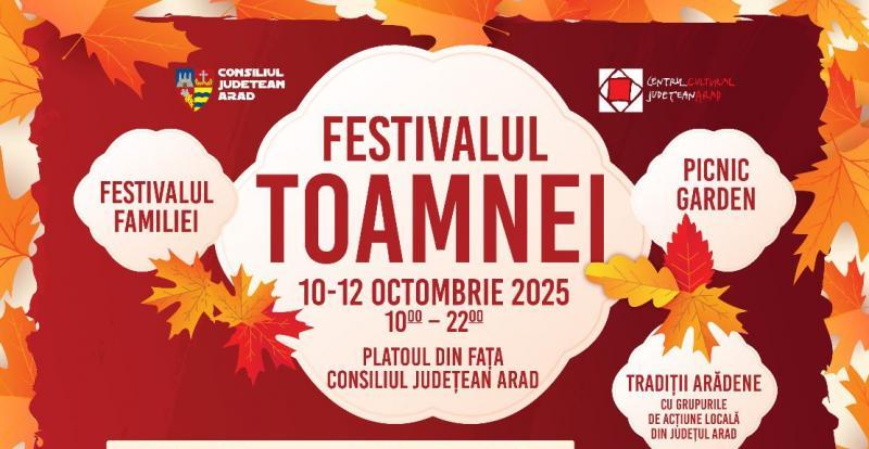 Festivalul Toamnei și al Familiei aduce tradiții și preparate autentice la Arad Festivalul Toamnei și al Familiei aduce tradiții și preparate autentice la Arad