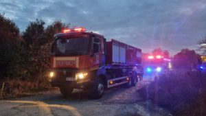 Incendiu de vegetație și deșeuri, lichidat de pompieri în Timișoara
