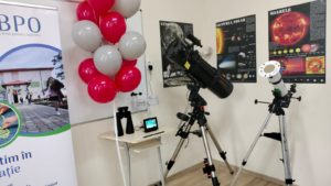 Elevii de la Colegiul Bănățean explorează spațiul în noul laborator de astrofizică