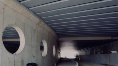 Mașinile vor circula anul acesta prin pasajul Solventul. Tramvaiele mai așteaptă