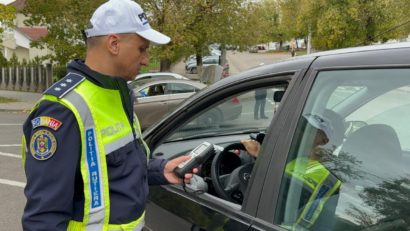 Acțiune de amploare a polițiștilor în Hunedoara