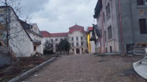 Amenajarea străzii Cezar din Timișoara