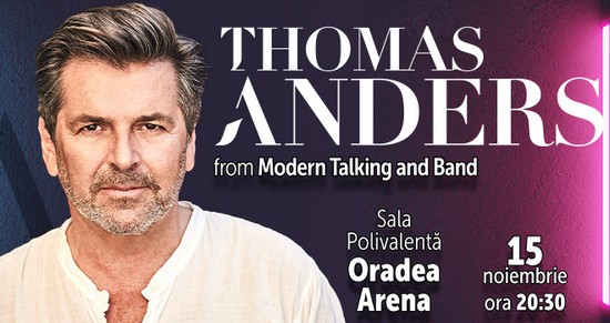 Thomas Anders, vocea emblematică a trupei Modern Talking, într-un concert de excepție la Oradea