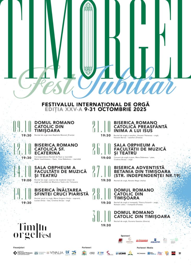 timorgelfest timisoara 2025 program