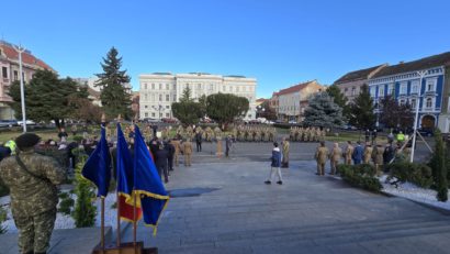 Ziua Armatei României, sărbătorită la Arad prin ceremonii militare și religioase dedicate eroilor țării