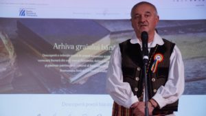 Vasile Linția la lansarea arhivagraiuluibanatan.ro © Liviu-George Dumitru