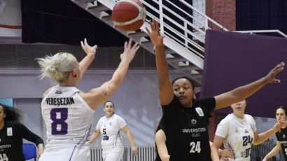 AUDIO / CSU Politehnica, învinsă clar de Universitatea Cluj