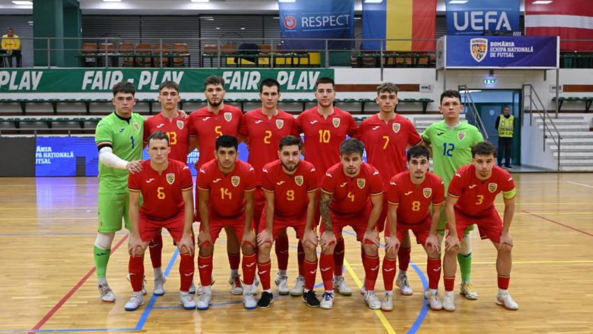 O victorie și un eșec în amicale pentru naționala de fotbal în sală
