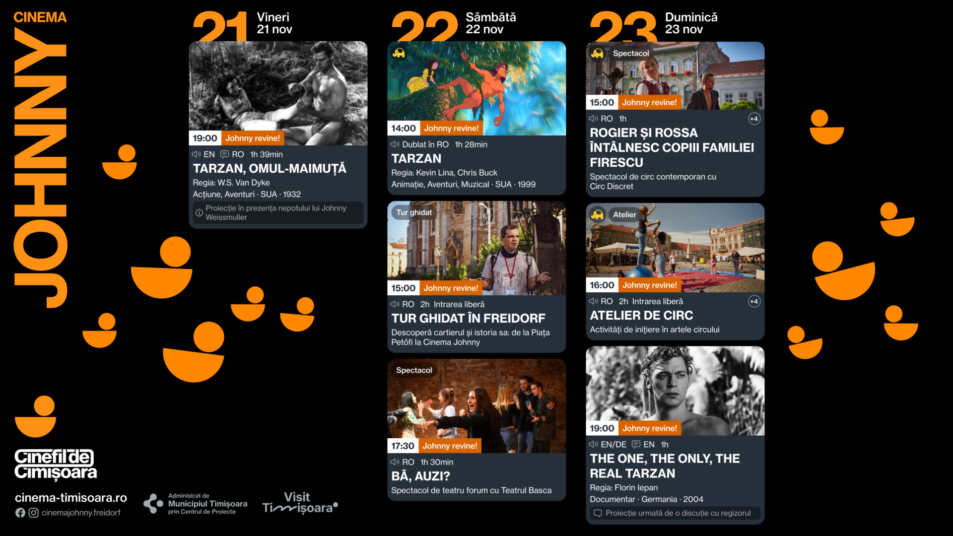 Program, la Cinema Johnny