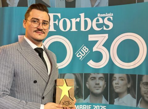 Tânăr cercetător din Timișoara, inclus în topul „Forbes 30 sub 30” pentru inovații în inteligență artificială