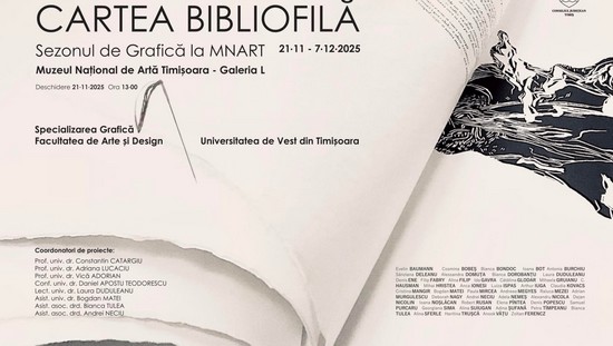 „Sezonul de Grafică la MNArT” continuă cu o nouă expoziție   dedicată cărții de colecție