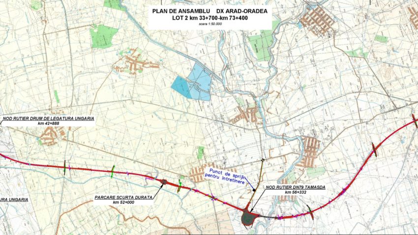 Un nou pas pentru drumul expres Arad-Oradea: încep exproprierile pentru lotul 2