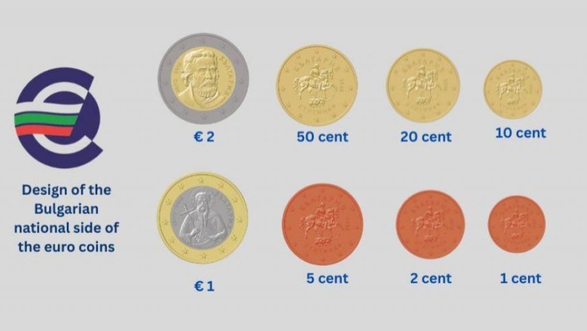 Bulgaria a prezentat designul propriilor monede euro