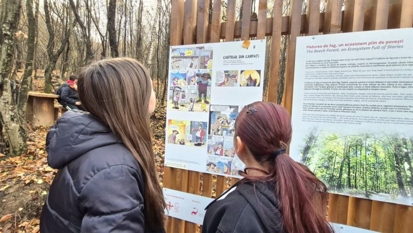 Prima potecă tematică din țară inspirată de “Castelul din Carpați”, deschisă la Cetatea Colț din Țara Hațegului