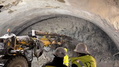 Ritm alert pe șantierul autostrăzii Margina – Holdea, în ciuda ploii