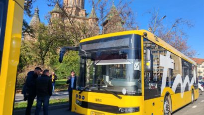 Primele troleibuze Bozankaya au intrat în circulație la Timișoara