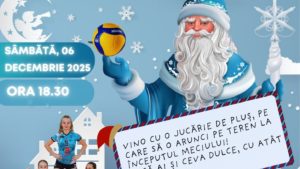 CSM Lugoj își așteaptă fanii cu jucării și dulciuri la sală