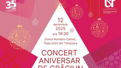 Studenții muzicieni în „Concert Aniversar de Crăciun” – FMT 35 de ani