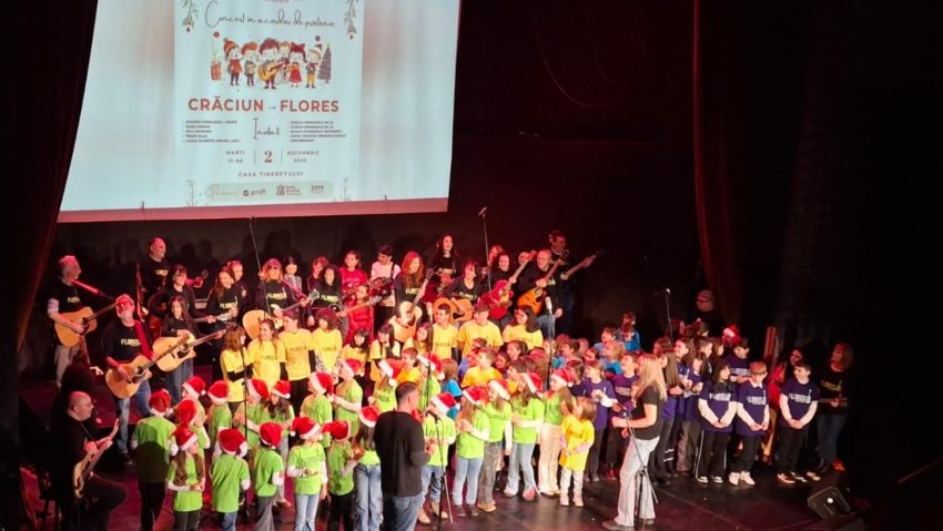 „Crăciun cu Flores”, concertul generațiilor / VIDEO