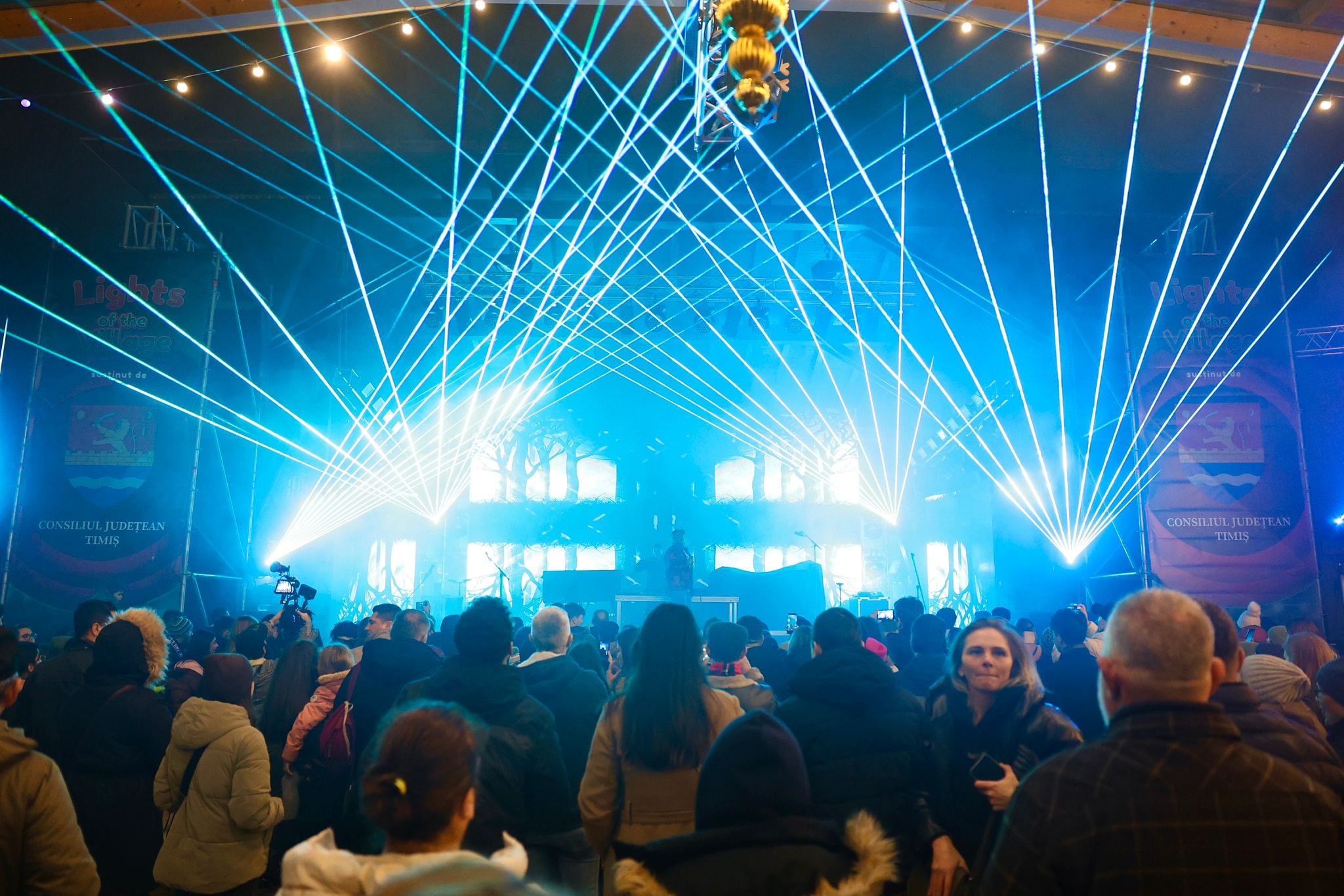 Damian & Brothers și Maryliss la „Lights of the Village”, la Muzeul Satului