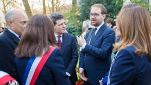 Dominic Fritz, alături de președintele Nicușor Dan la Paris