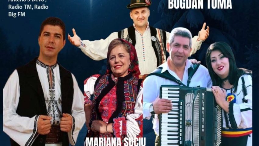 Lansarea grupului tradițional „Corvinienii” în ajunul Sfântului Nicolae