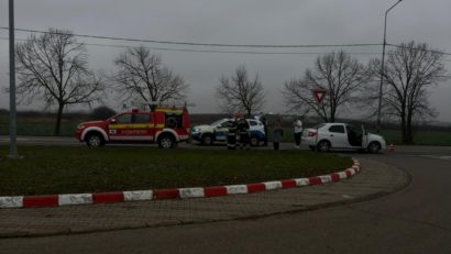 Copilă de 4 ani, rănită într-un accident în Timișoara