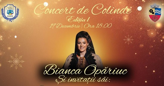 Concert de colinde la Căminul Cultural din Giroc