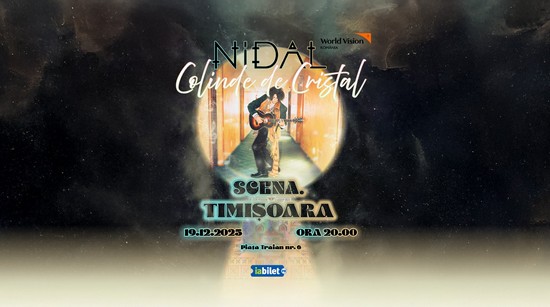 Turneul național „NIDAL - Colinde de Cristal” ajunge la Timișoara