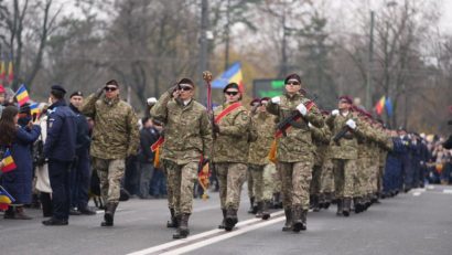 Mii de timișoreni la parada de 1 Decembrie