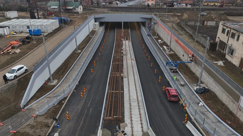 Pasajul Solventul din Timișoara, deschis în regim de șantier