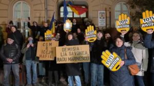 Protest la Timișoara pentru independența Justiției.