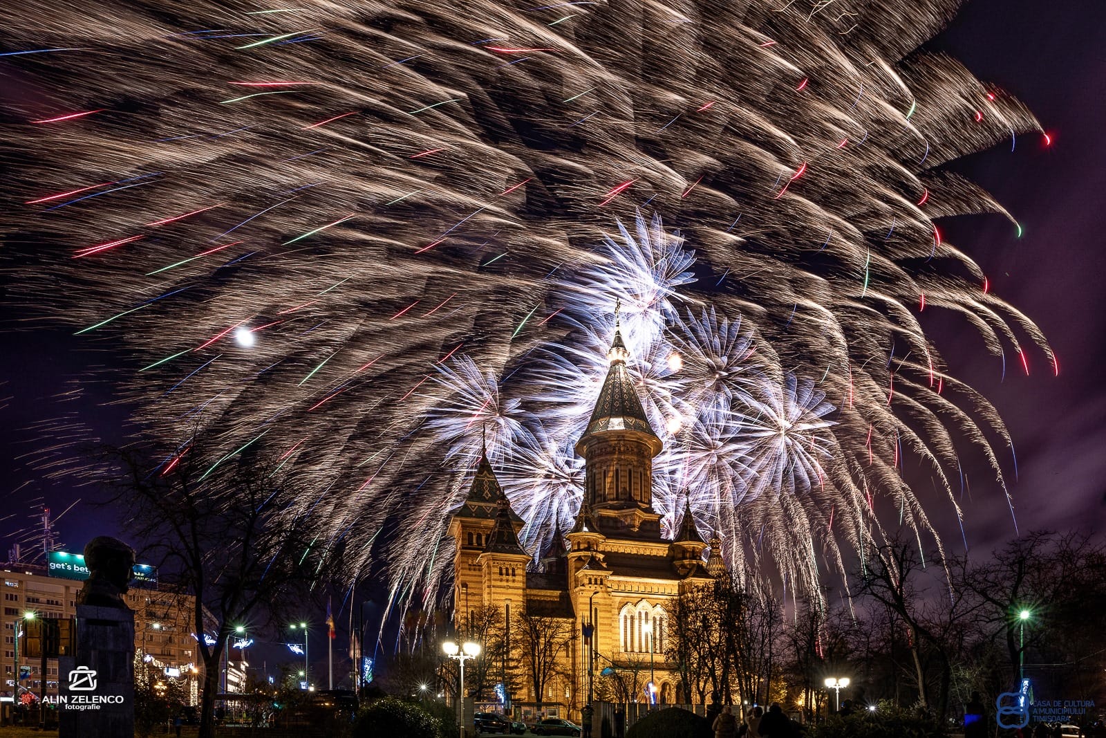 Revelion 2026 în Piața Victoriei din Timișoara, cu Ruslana și Lupii lui Calancea