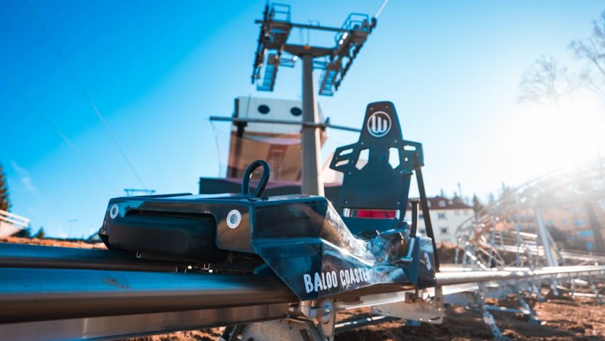 Prima sanie pe şine, pusă în funcţiune în staţiunea Straja