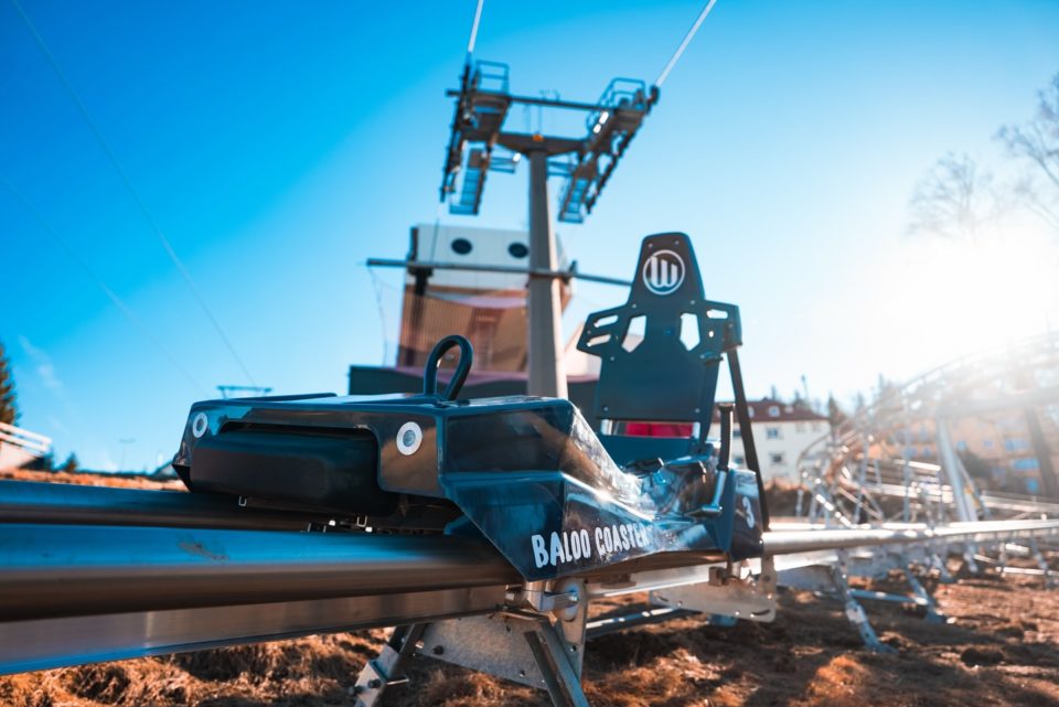 Prima sanie pe şine, pusă în funcţiune în staţiunea Straja