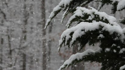 Vreme extremă în vestul țării: cod roșu de viscol și vânt puternic la munte