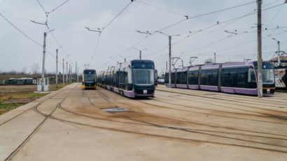 Patru asocieri de firme concurează pentru construirea halei de mentenanță a tramvaielor din Timișoara