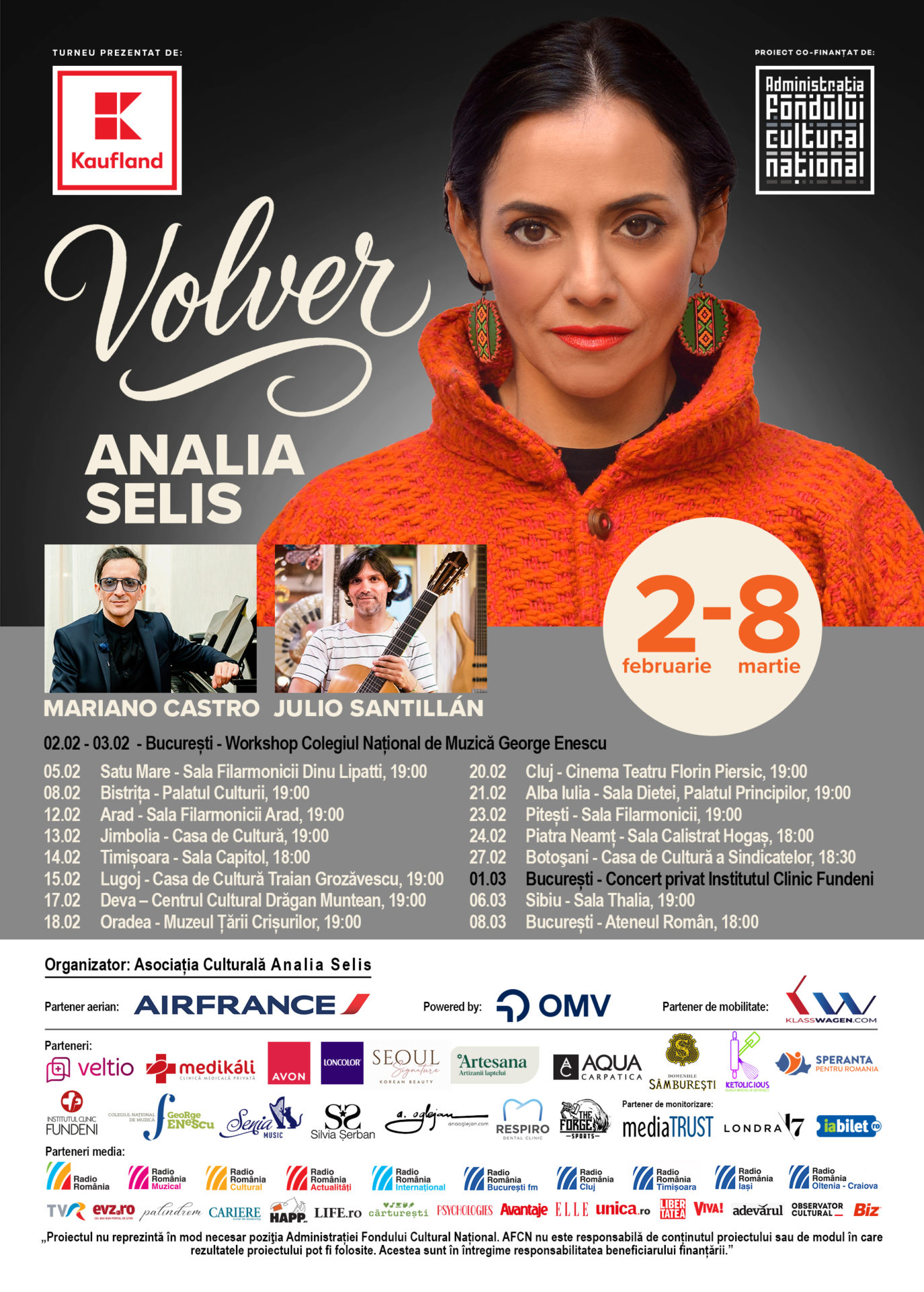 Analia Selis Volver turneu