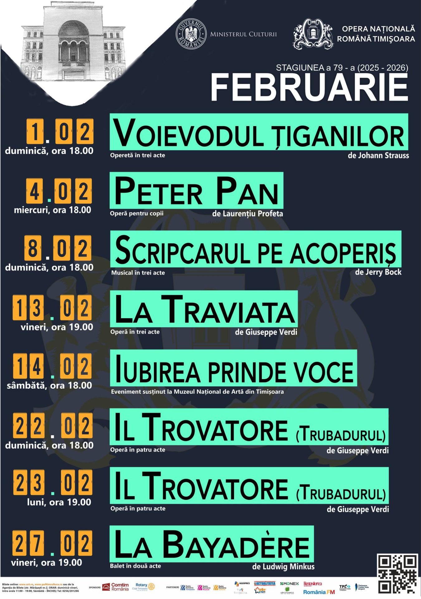 opera timisoara program