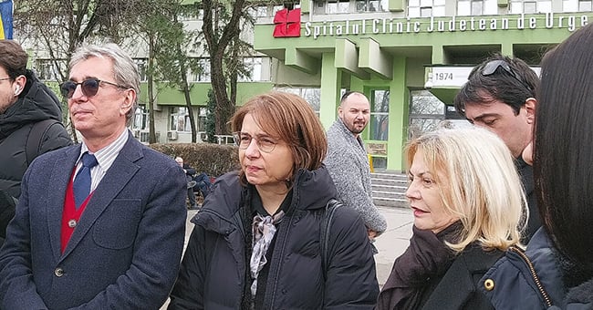 Ambasadoarea Greciei i-a vizitat la Spitalul Județean pe suporterii răniți în accidentul din Timiș