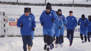 Corvinul Hunedoara, reunire în nămeți / AUDIO