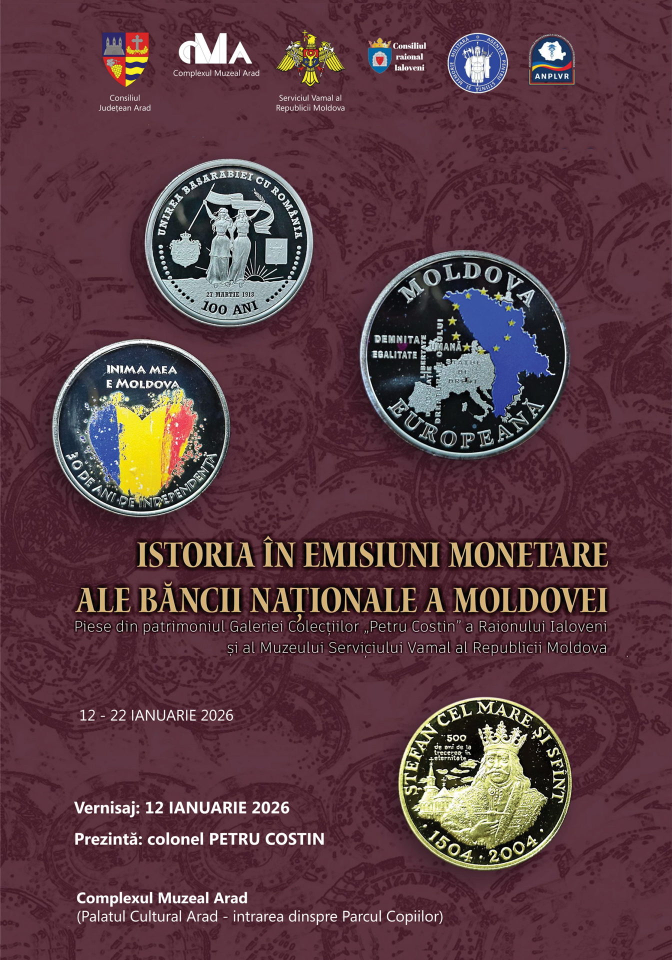 expozitie numismatica Arad