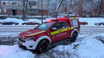 Zeci de misiuni SMURD și acțiuni pentru persoanele fără adăpost din Timiș